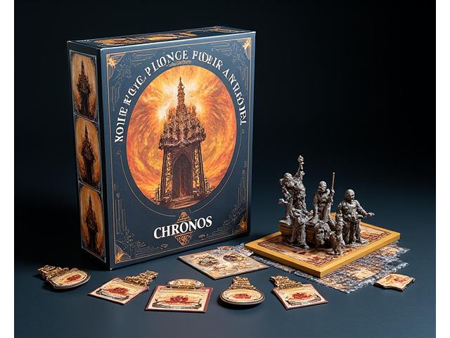 Chronos Forge board game box and components