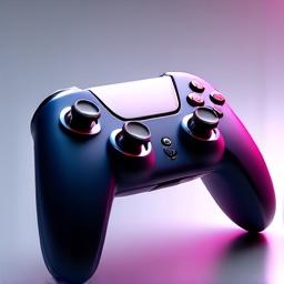 Floating retro game controller
