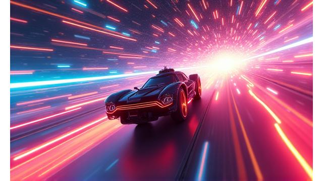 Cosmic Drift game screen