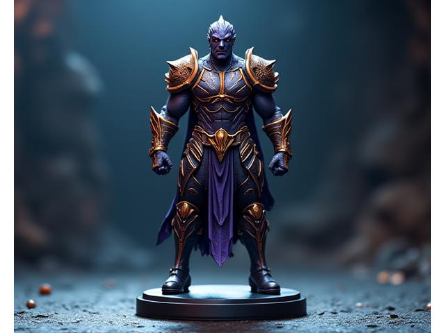 Highly detailed collectible figure of a Pixel Hearth Studios game character